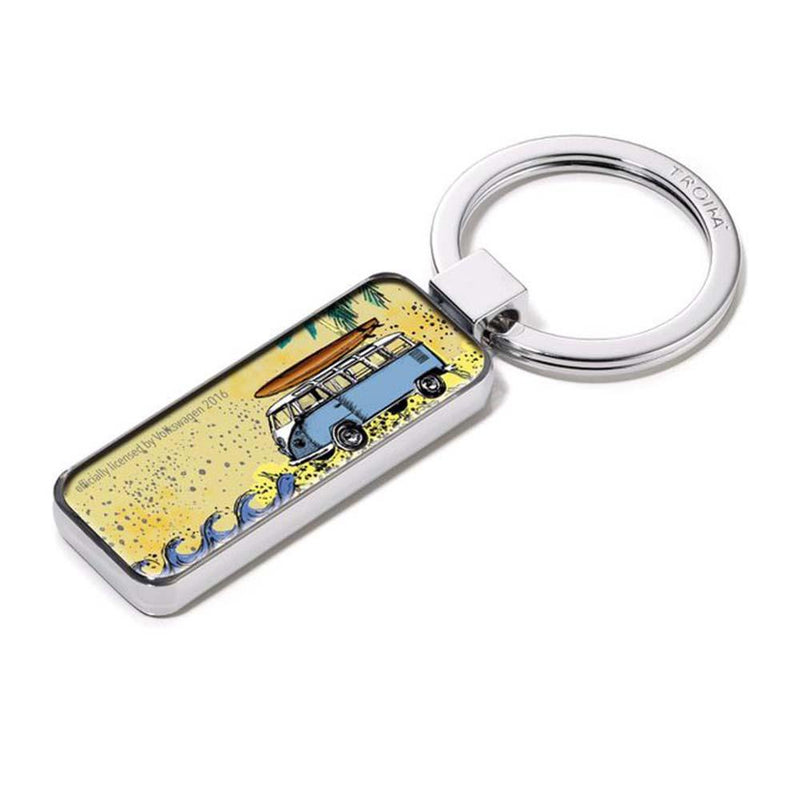 TROIKA Keyring with Volkswagen Combi Design FREEDOM 2 Sided