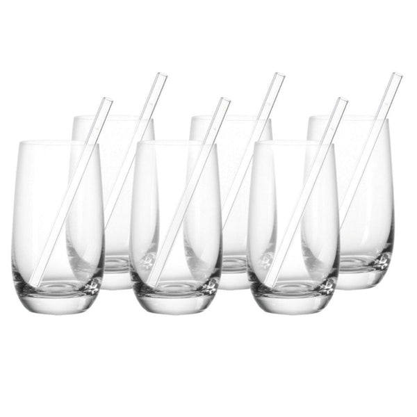 GB/12pcs Tumbler/Glass straws