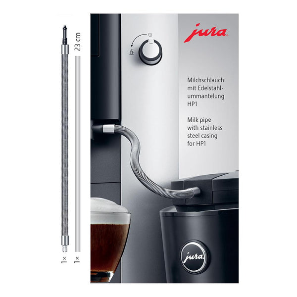 Jura Milk Pipe With Stainless Steel Casing - HP1