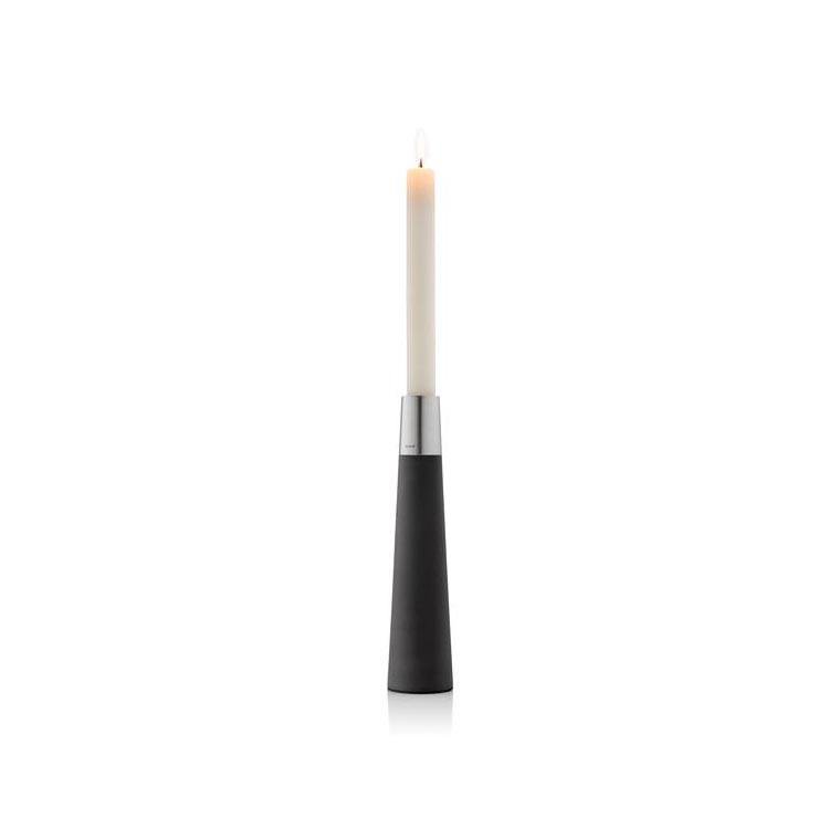 Blomus Candlestick With Candle, 30,5 Cm Lumo