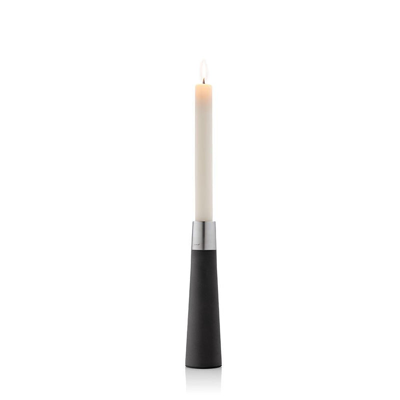 Blomus Candlestick With Candle, 25 cm Lumo
