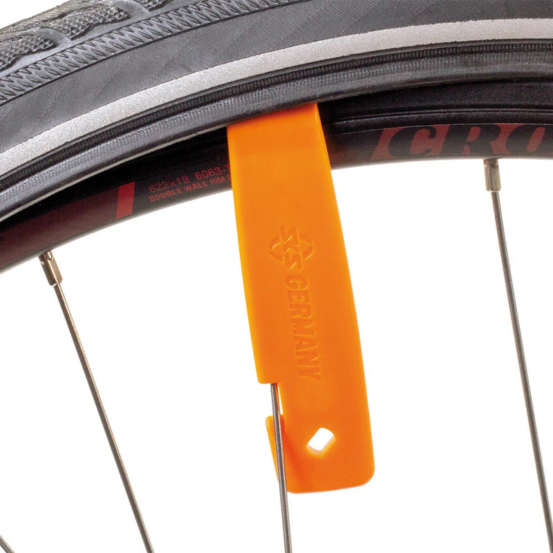 SKS Bike Tyre Lever Set of 3 - LEVERMEN Orange