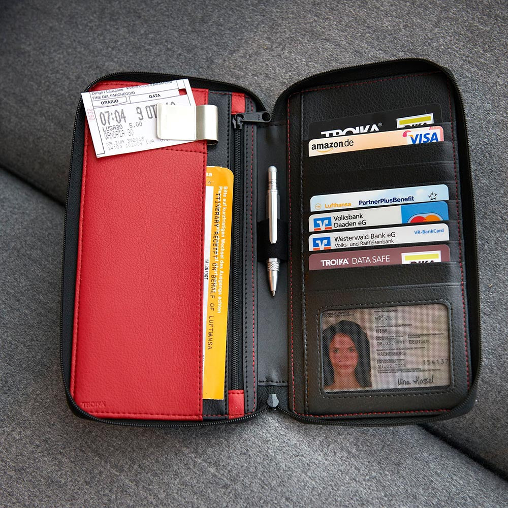 TROIKA RFID Shielding Travel Document Holder