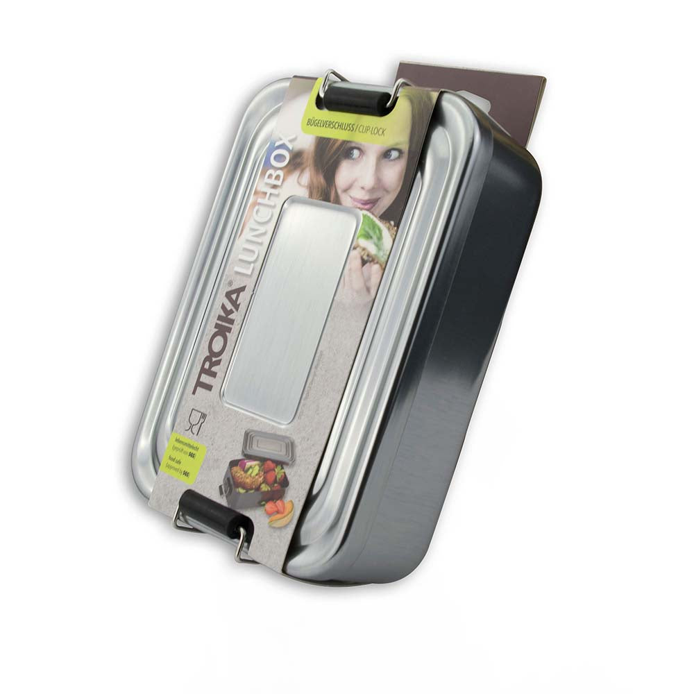 Troika Lunchbox with clip-lock aluminium