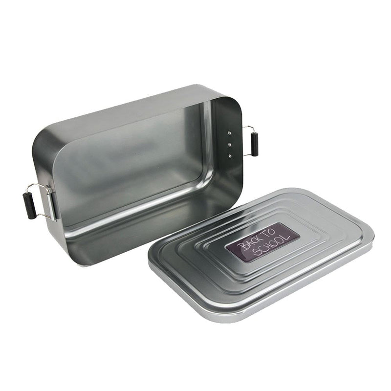 Troika Lunchbox XL with Clip-Lock Back To School - XL Aluminium