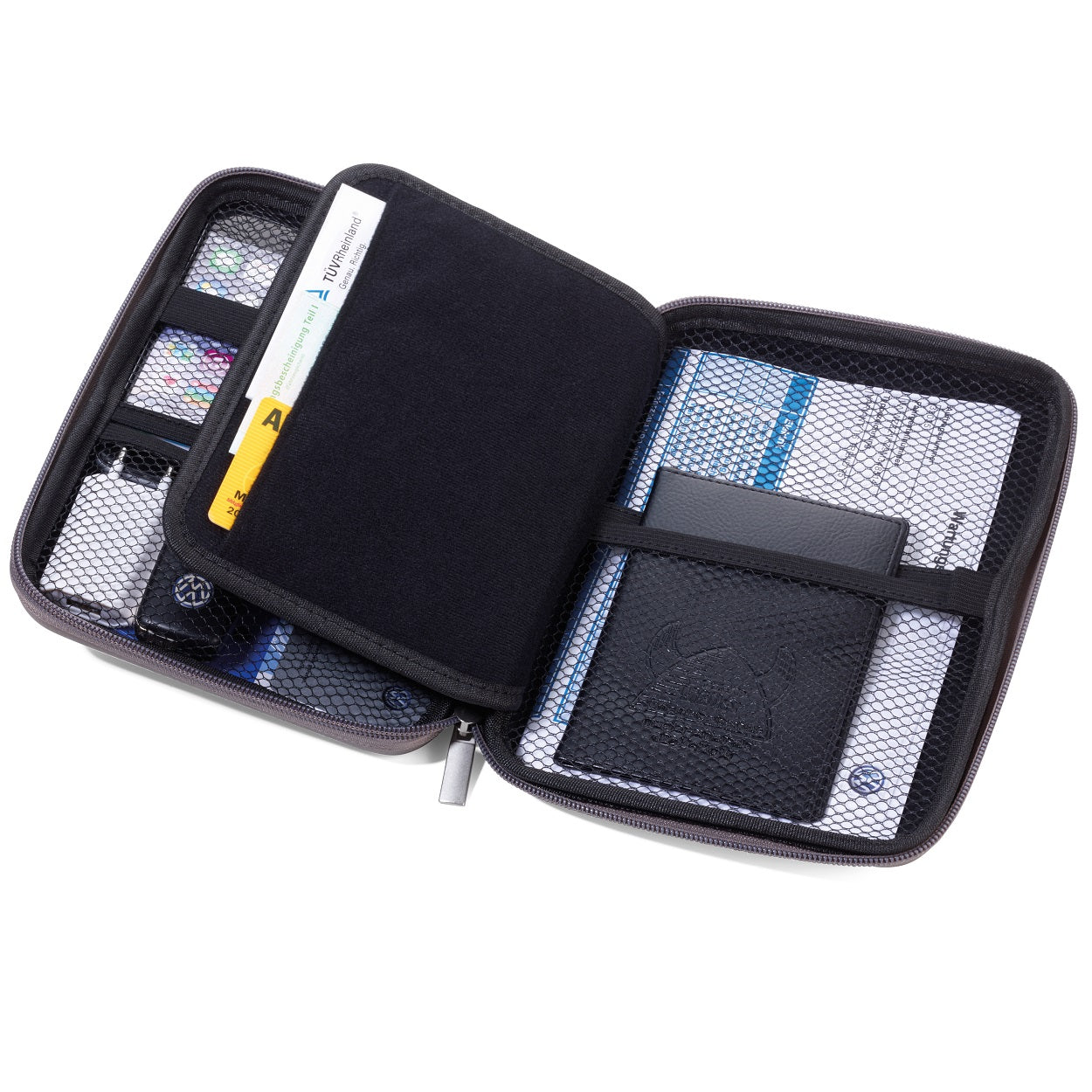 TROIKA Organiser Case for Car Documents and Supplies VW TRAVEL CASE