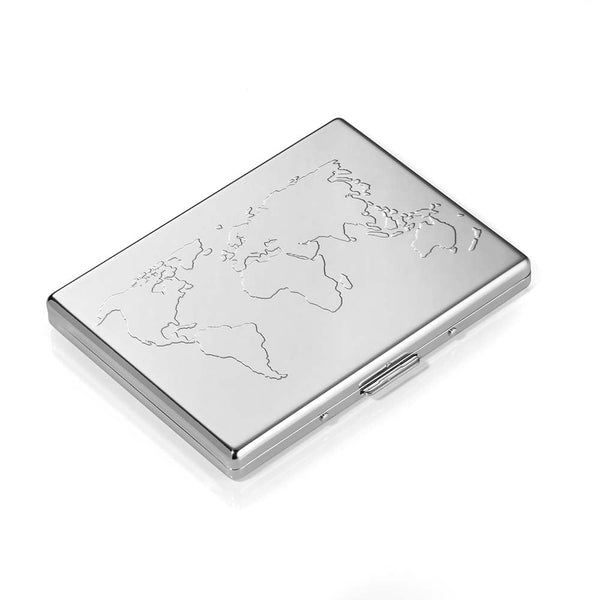 Troika Credit Card Case Business World- Silver