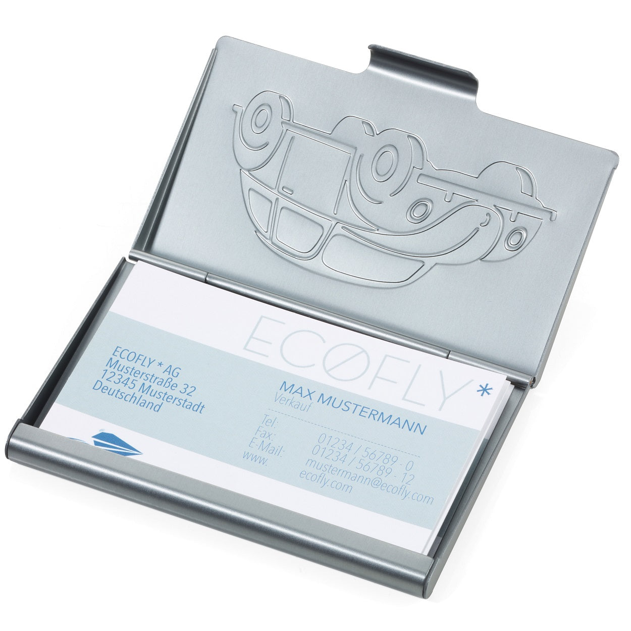 TROIKA Credit Card Case with RFID Shielding VW BEETLE