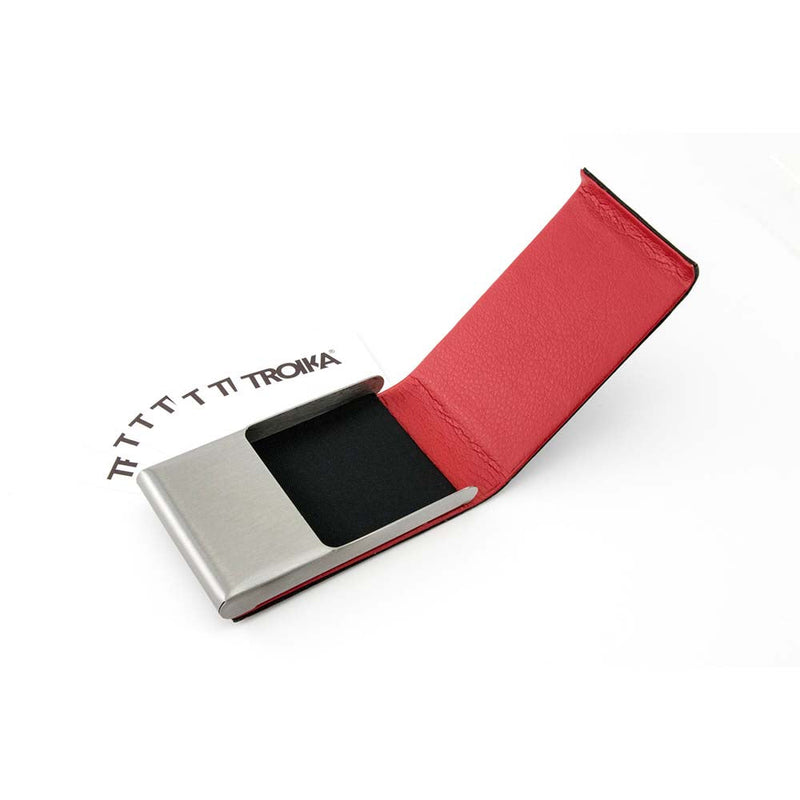 TROIKA Business Card Case Red Pepper