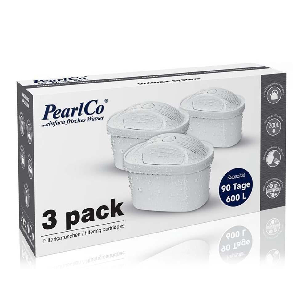 Pearlco Filter Cartridges Unimax Brita® Compatible - Pack of 3