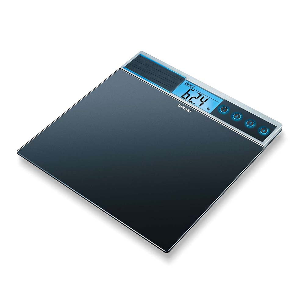 Beurer Diagnostic Bathroom Scale GS 39 With Voice Function In 5 Languages