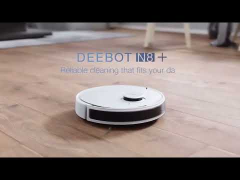 Ecovacs Deebot N8+ Robot All-in-One Vacuum Cleaner