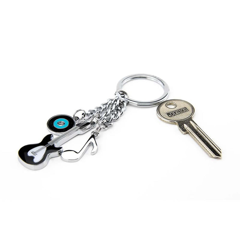 TROIKA Keyring with 3 Charms MUSIC