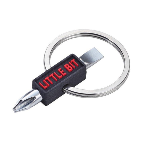 TROIKA Keyring with Phillips and Flat-Head Screwdriver LITTLE BIT