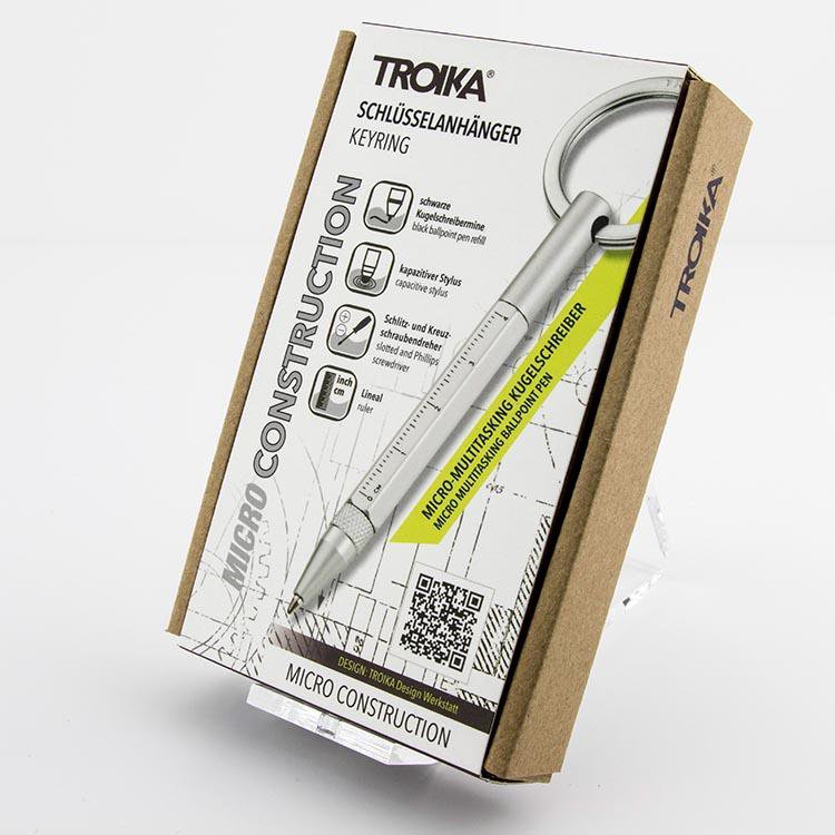 TROIKA - Keyring Mini Tool Silver