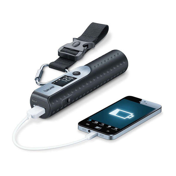 Beurer 3 In 1 Luggage Scale LS 50 with Powerbank & Torch