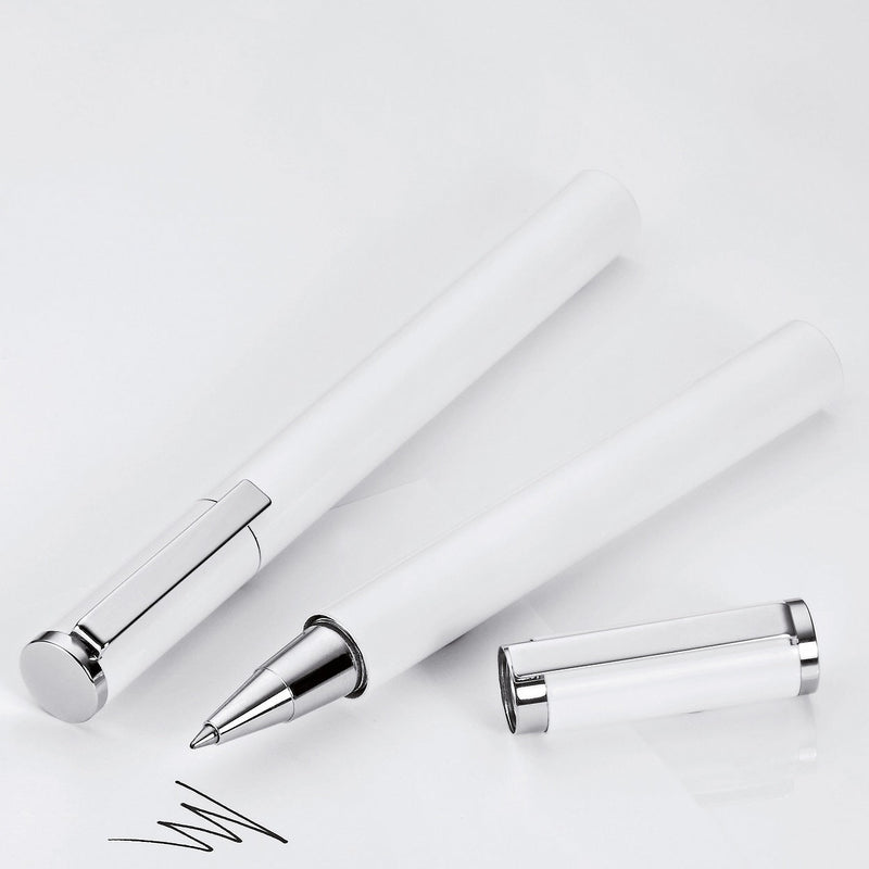 TROIKA Rollerball Pen SIMPLY WHITE