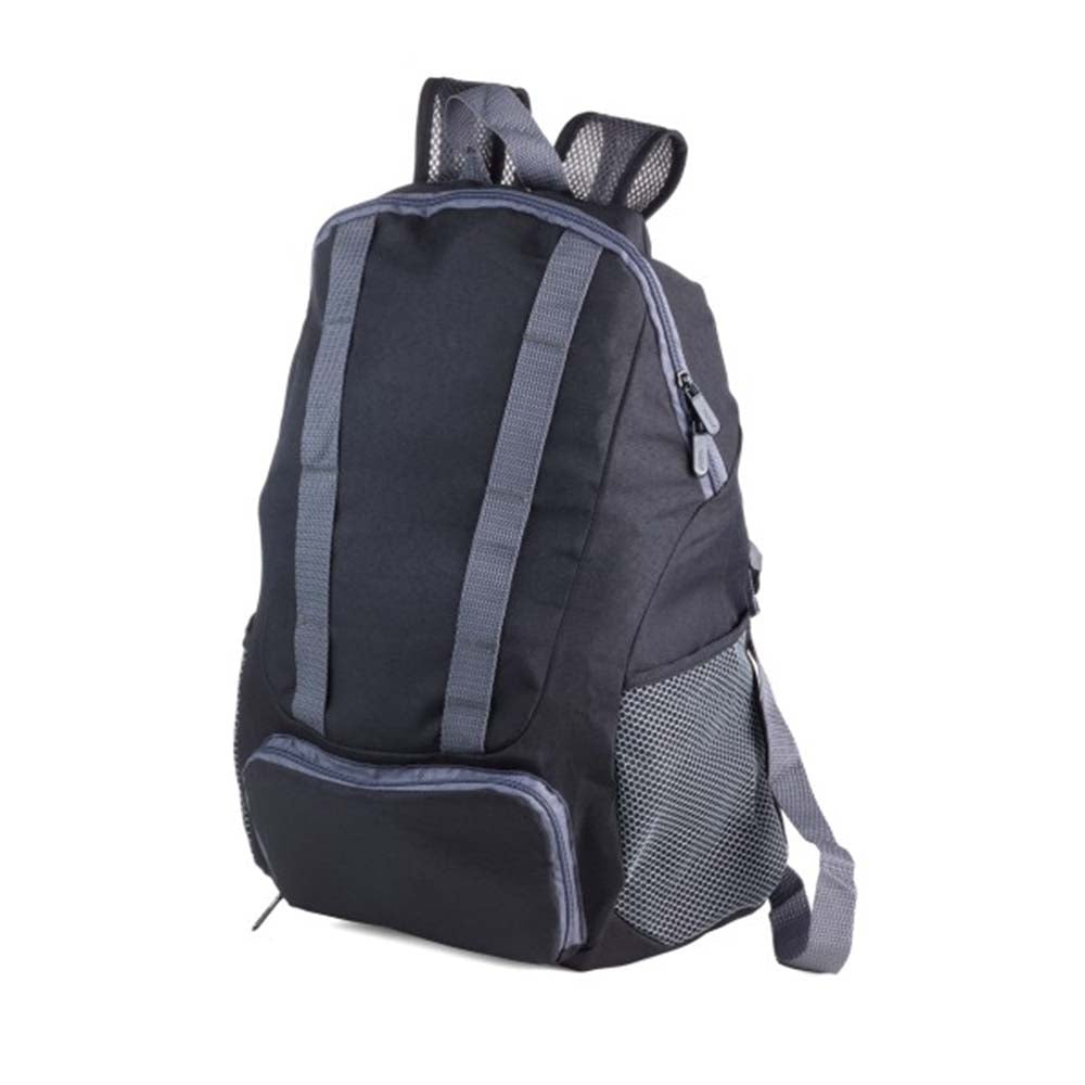 TROIKA Backpack Foldable BAGPACK 12 Litre - Black/Grey