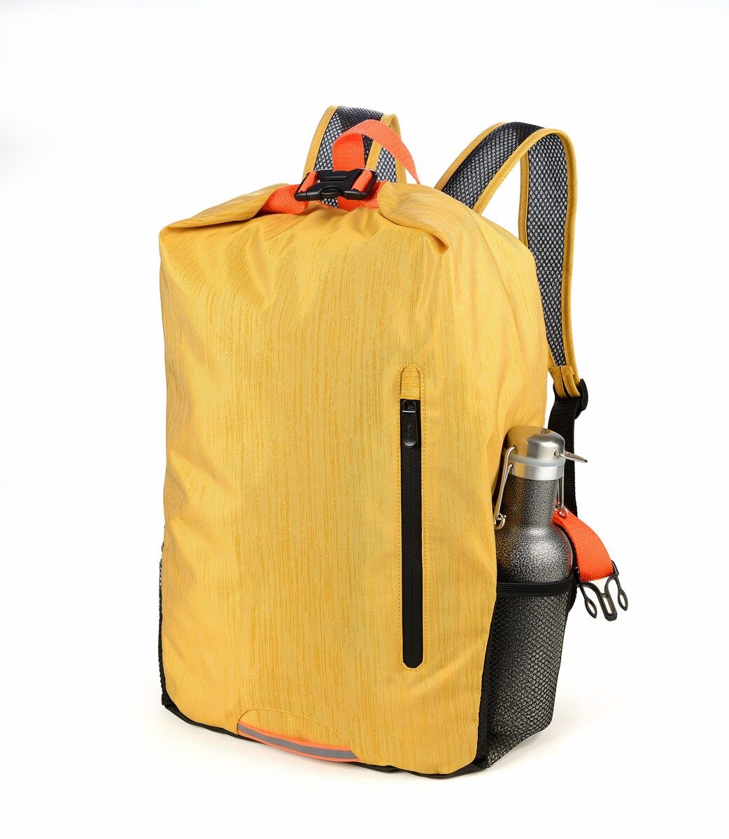 TROIKA Backpack: Rolltop Folding Backpack 15L Capacity, 10kg Load TREKPACK YellowTROIKA Backpack: Rolltop Folding Backpack 15L Capacity, 10kg Load TREKPACK Yellow
