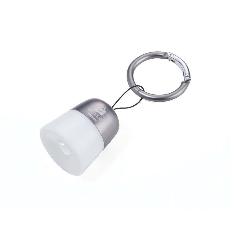 TROIKA Mini LED Bag Torch Keyring BAG LIGHT - Titanium