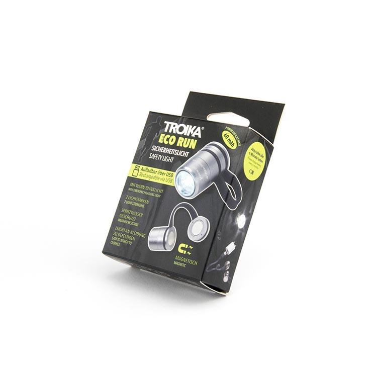 Demo - Troika Eco Run Mini Running Torch - Titanium