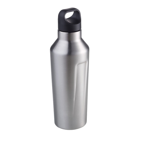TROIKA Vacuum Flask Bottle Hot Cold Stainless-Steel 600ml Silver Colour