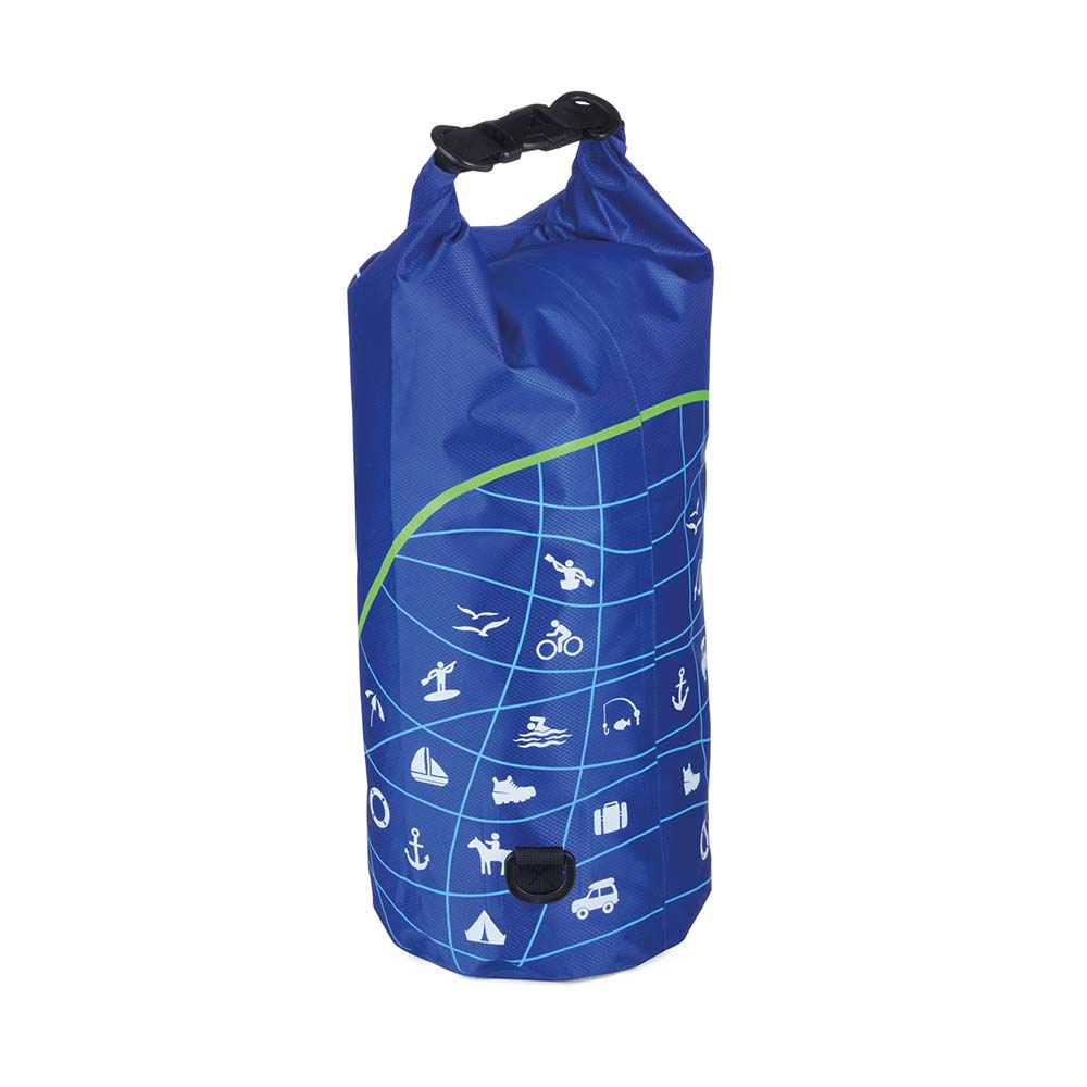TROIKA Outdoor Bag WATERPROOF BAG 10L Capacity - Blue
